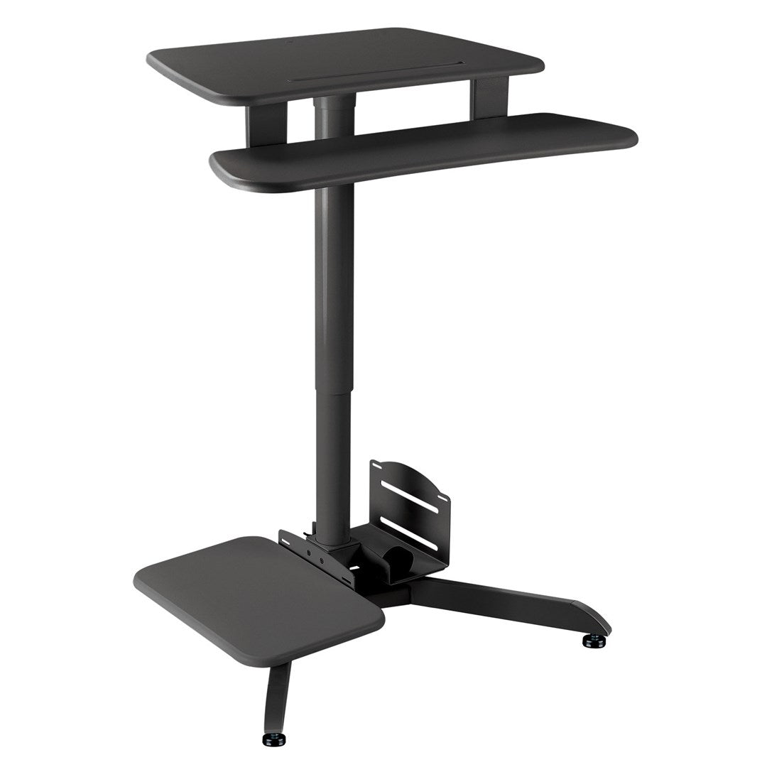 Maclean Height Adjustable Workstation Desk, Max Height 109 cm, MC-848
