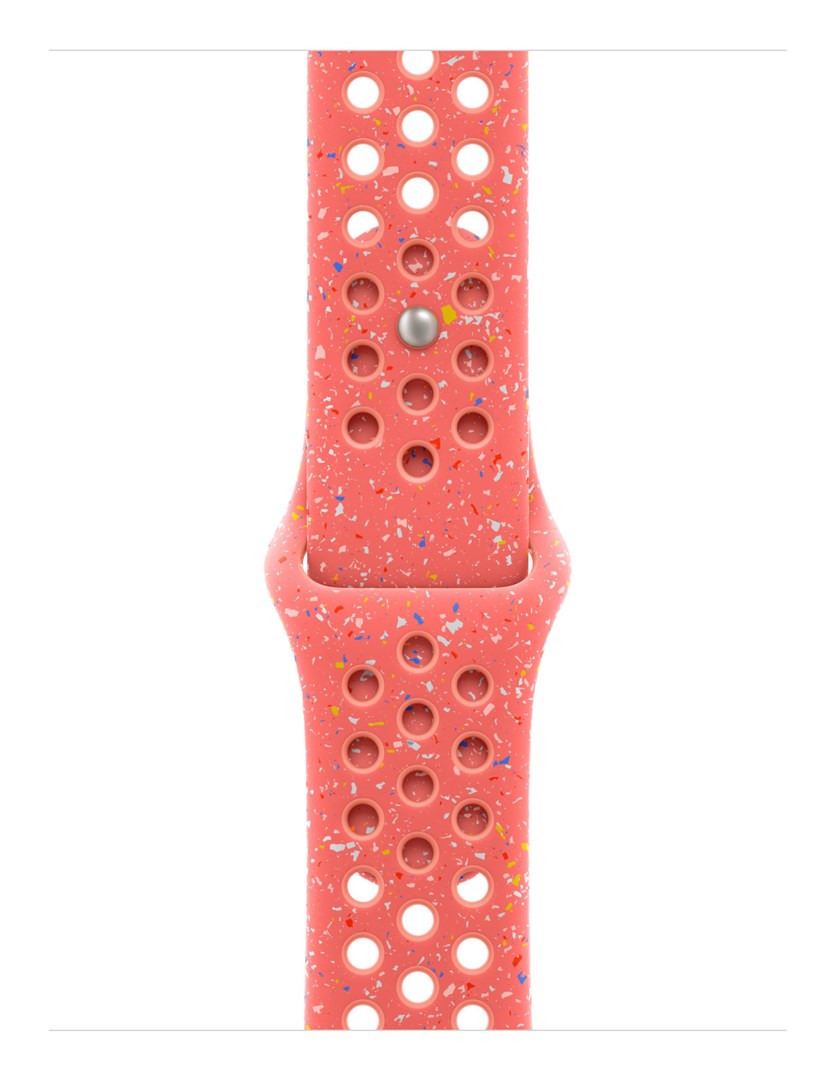 Apple Band for Apple Watch 42 mm, Orange, Fluoroelastomer, M/L, Model MYL33ZM/A
