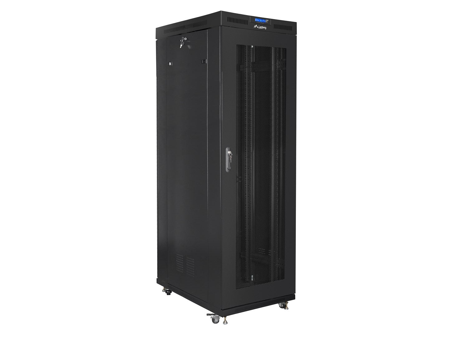 Lanberg Rack Cabinet 27U Freestanding Black FF01-8227-23BL