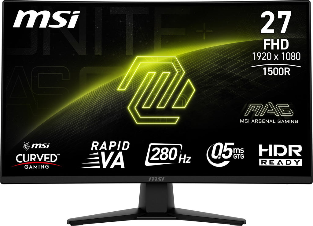 MSI MAG 274CXF computer monitor 68.6 cm (27 ) 1920 x 1080 pixels Full HD Black