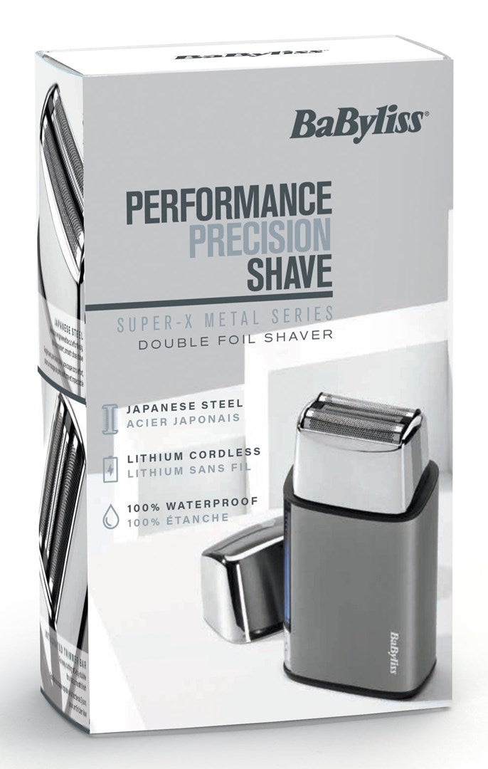 BaByliss Super-X Foil shaver Trimmer Silver