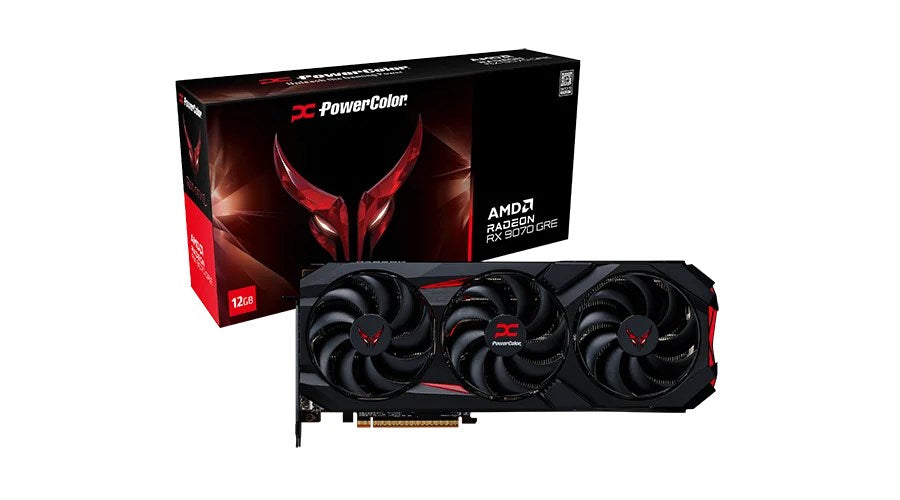 PowerColor Graphics Card Red Devil RX9070GRE 2005 g 415 mm x 215 mm x 100 mm Model RX9070GRE 12 G-E/OC