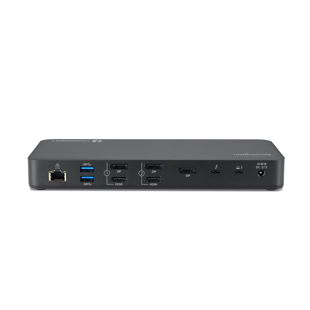 Kensington - SD5920T EQ - Docking Station - USB4/ Thunderbolt 4 - 2 x HDMI, 3 x DP - 149.1 Watts - Europe 1GbE