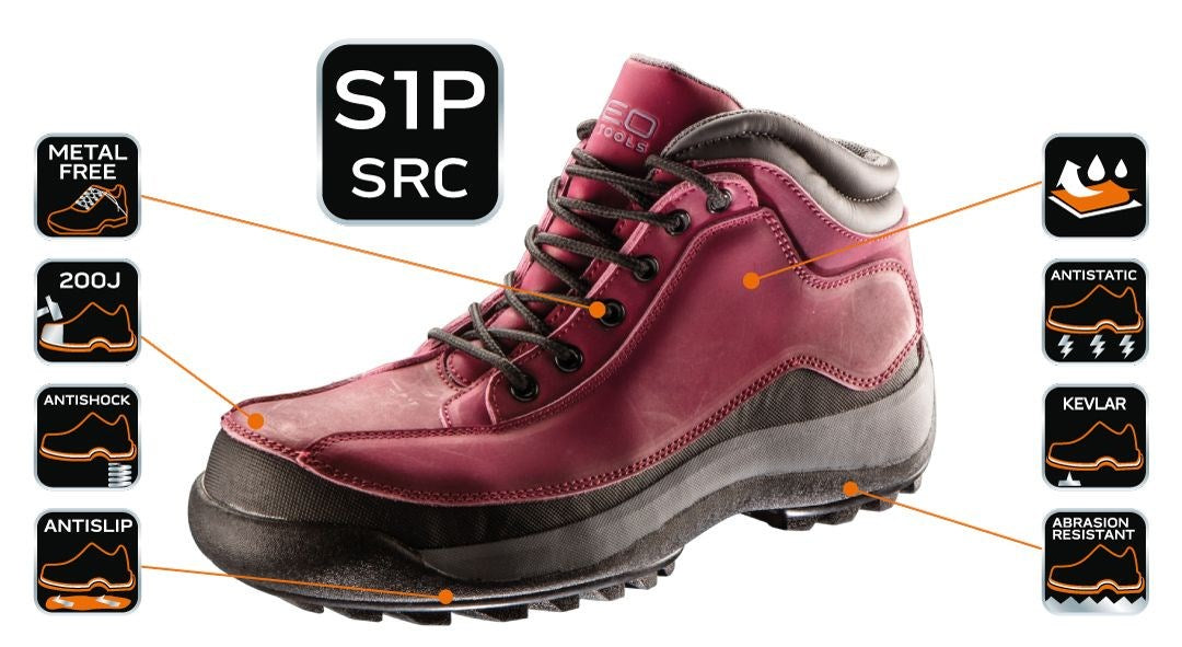 NEO TOOLS Safety Footwear, S3, Size 37, Model 82-540-37