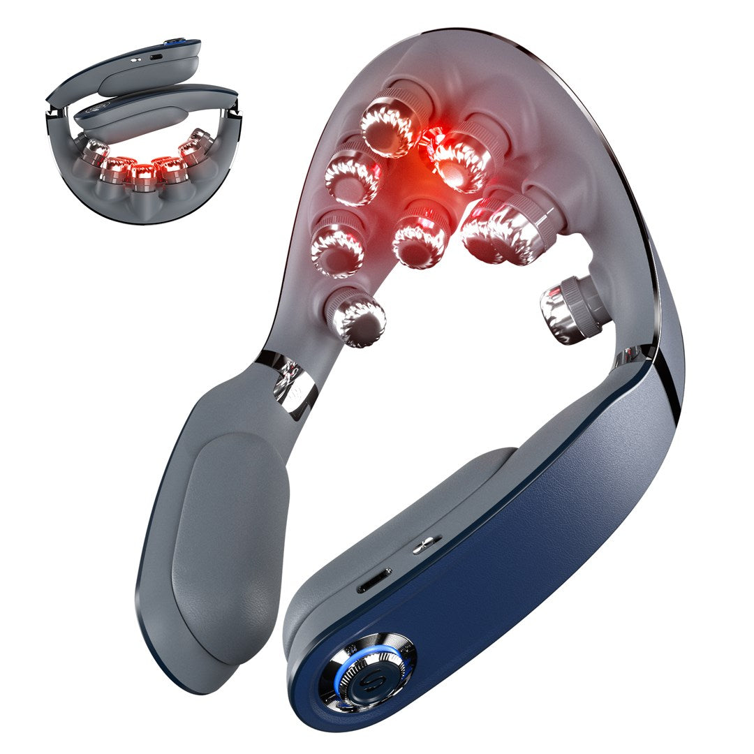 SKG G7 Pro Fold Neck Massager | Blue