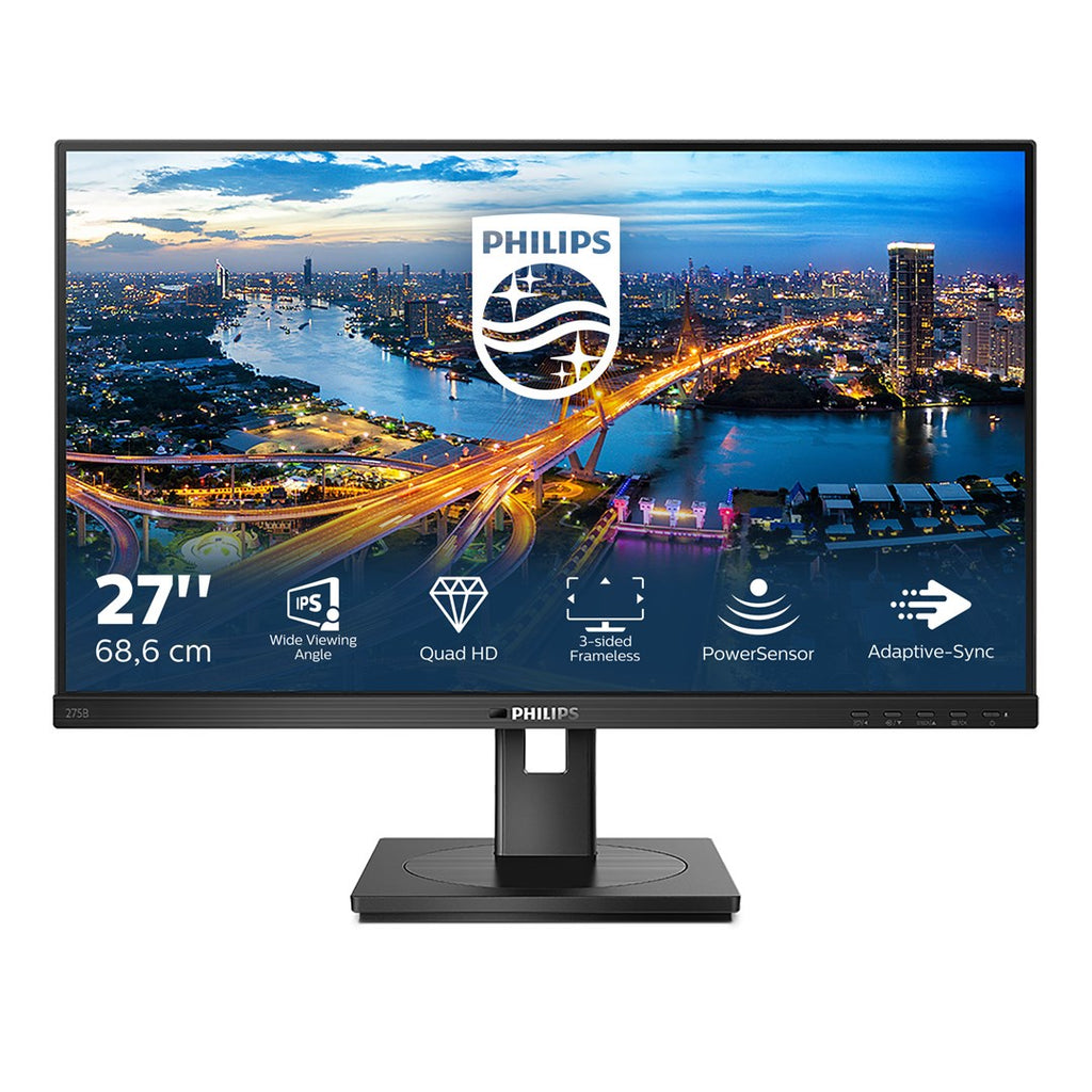 Philips Monitor 27" LCD 2560x1440 4ms VESA Compatible Model 275B1/00