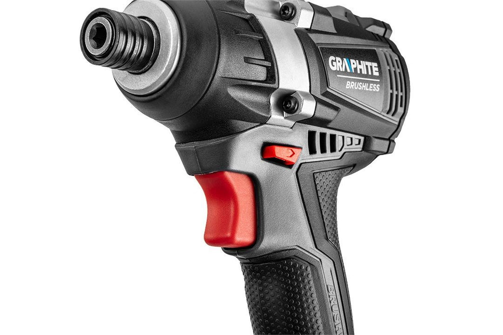 GRAPHITE 58G024 Power Screwdriver/Impact Driver, 18V, 180 Nm, 3780 RPM