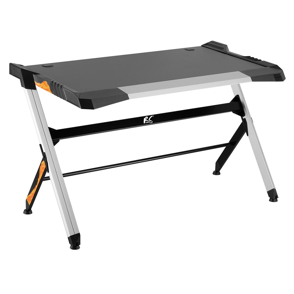 NanoRS RS150 RGB LED Gaming Desk Black 50 kg Max Height 780 mm