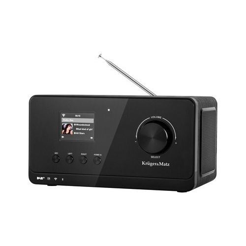 Krüger&Matz KM0816.1 Internet Radio Black + FM