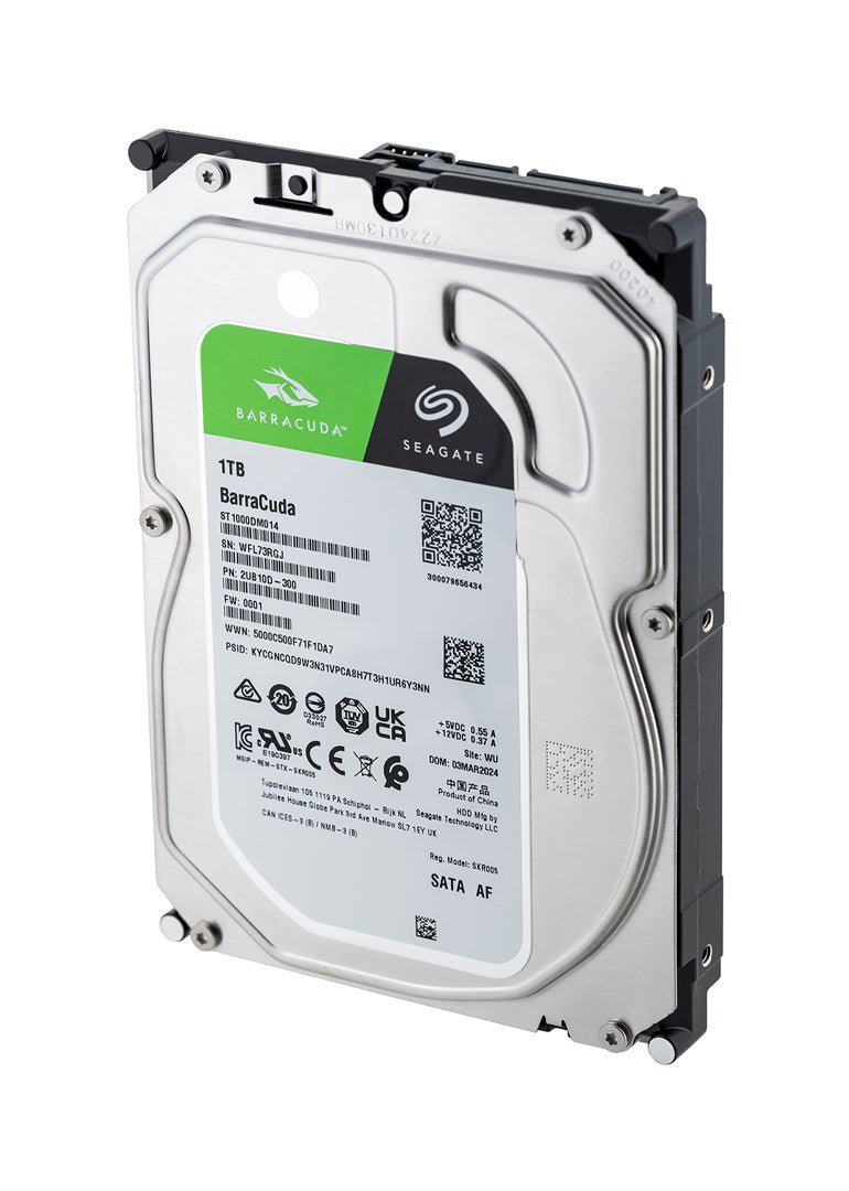 Seagate Barracuda Internal Hard Drive 1 TB 3.5 SATA III ST1000DM014