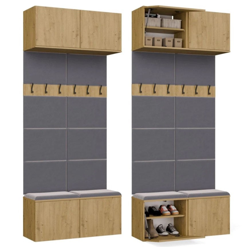 HAGA II 2W Wardrobe – Artisan Oak