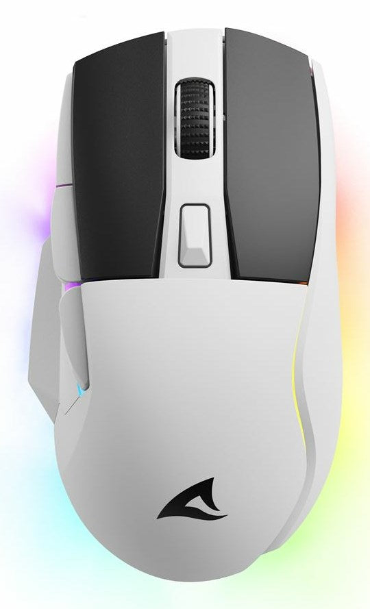 Sharkoon SKILLER SGM50W - Wireless Optical Gaming Mouse - White - Model 4044951040247