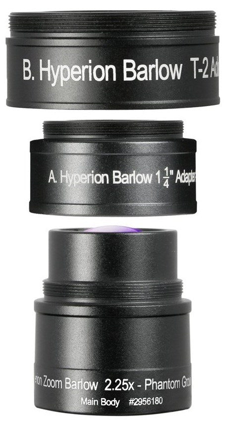 Baader Planetarium Hyperion Zoom Barlow 2.25X Lens
