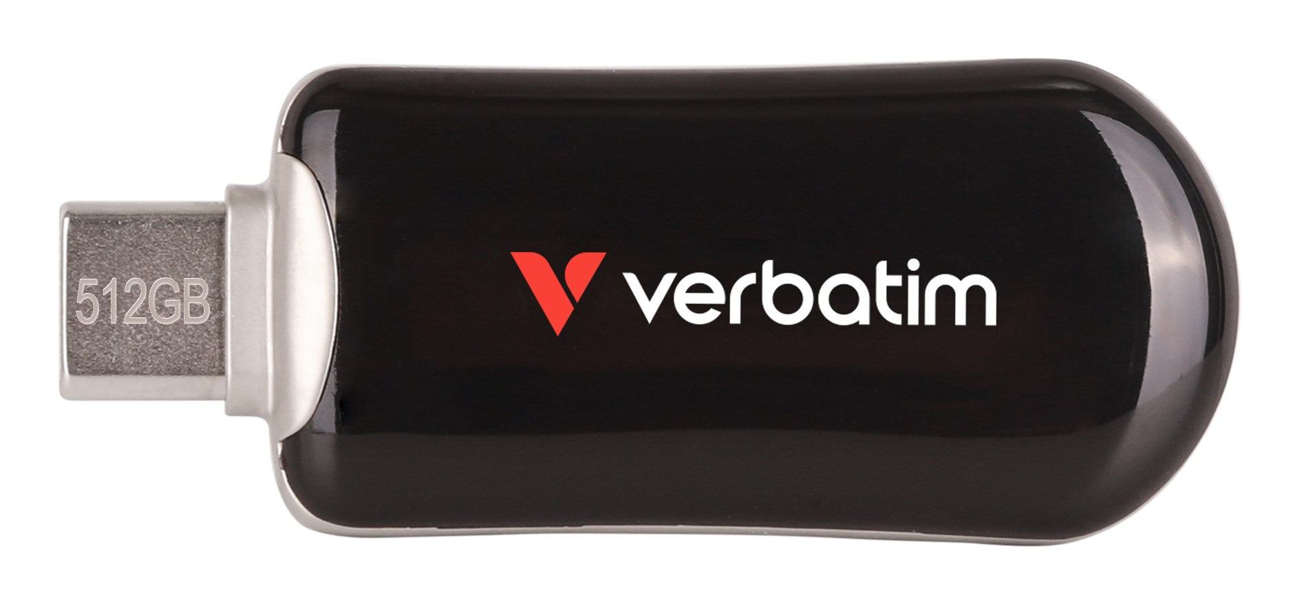 Verbatim PLECTRA USB-C FLASH DRIVE BLACK 512GB (30227)