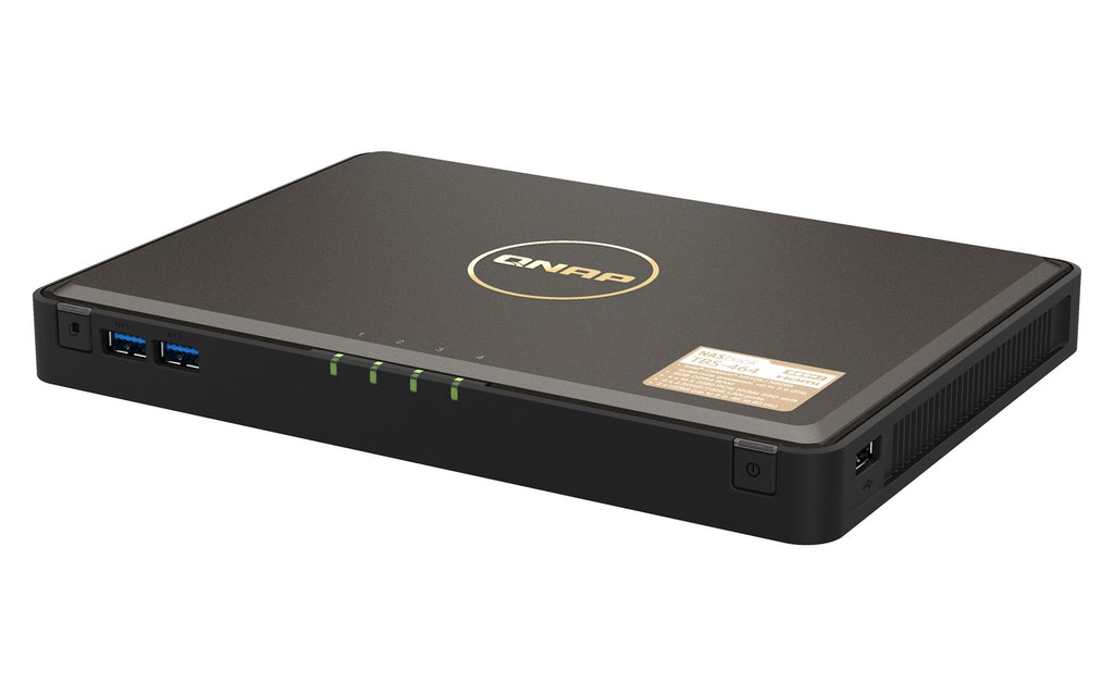 QNAP TBS-464 - NAS Server - 4 Bays - RAID 0,1, 5,6, 10 - 8 GB RAM - 2.5 Gigabit Ethernet