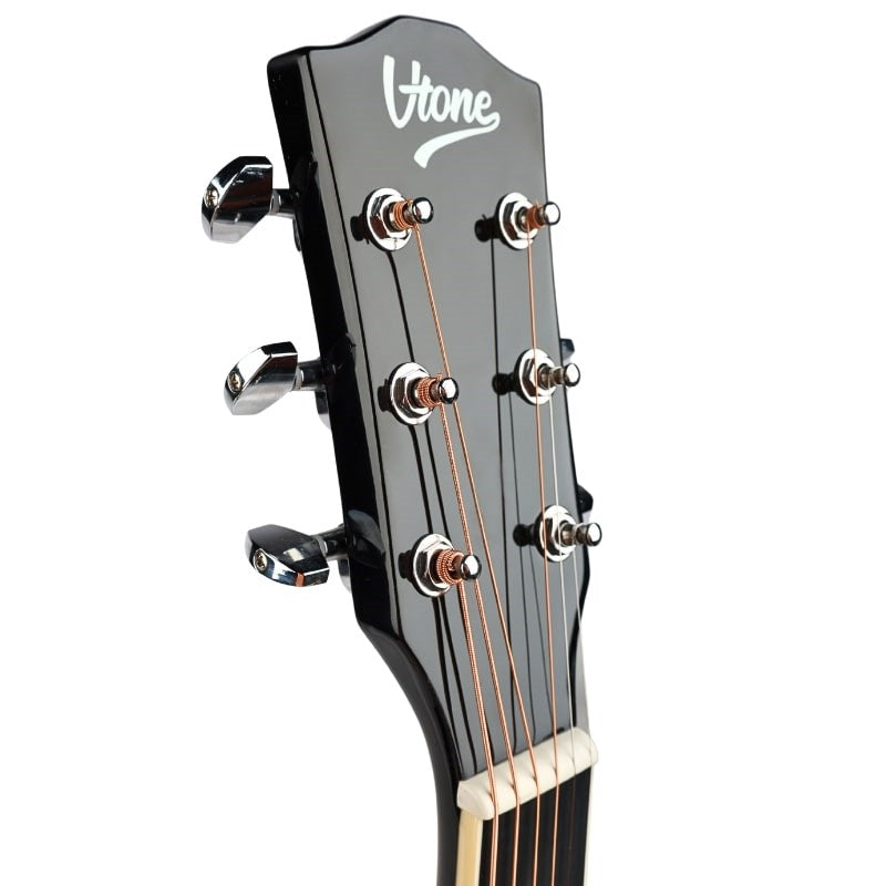 V-TONE VEAG1 CE BK - 4/4 Electro-Acoustic Guitar Black