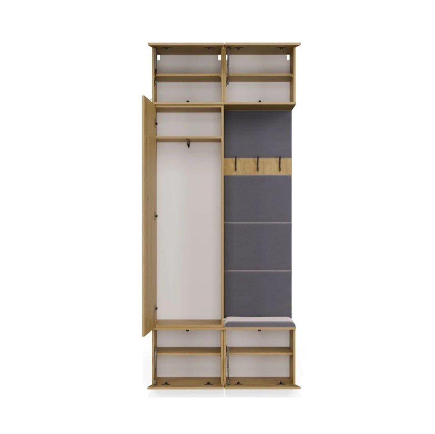 HAGA II 1SZ1W Wardrobe – Artisan Oak