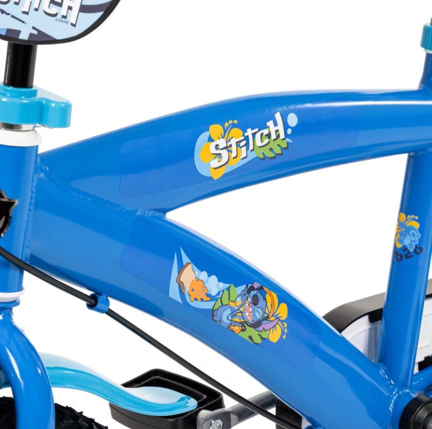 Carrefour City Bike Blue Multicolour 14" with Stabilisers 24983W