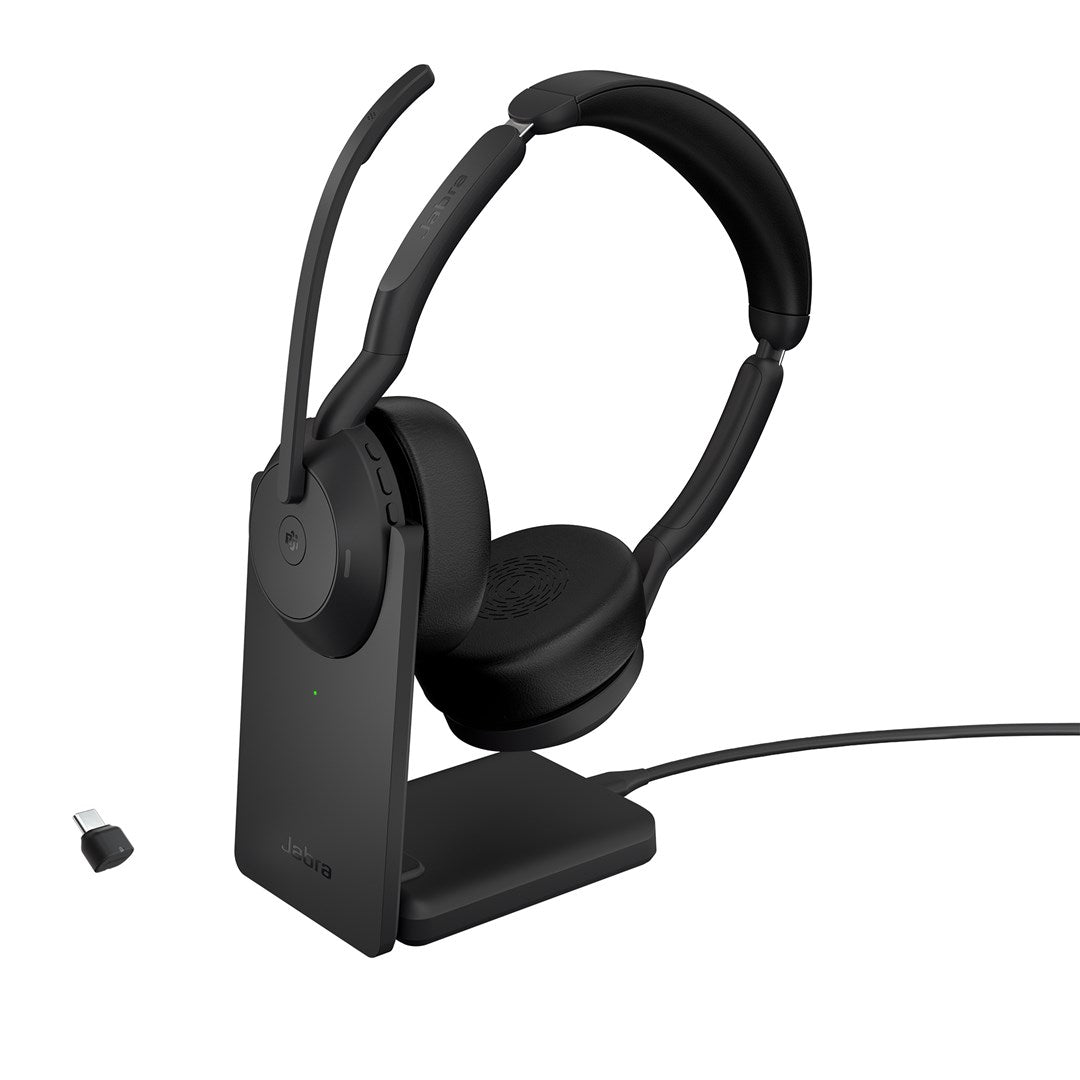 Jabra Evolve 2 55 MS Headset Black 25599-999-889