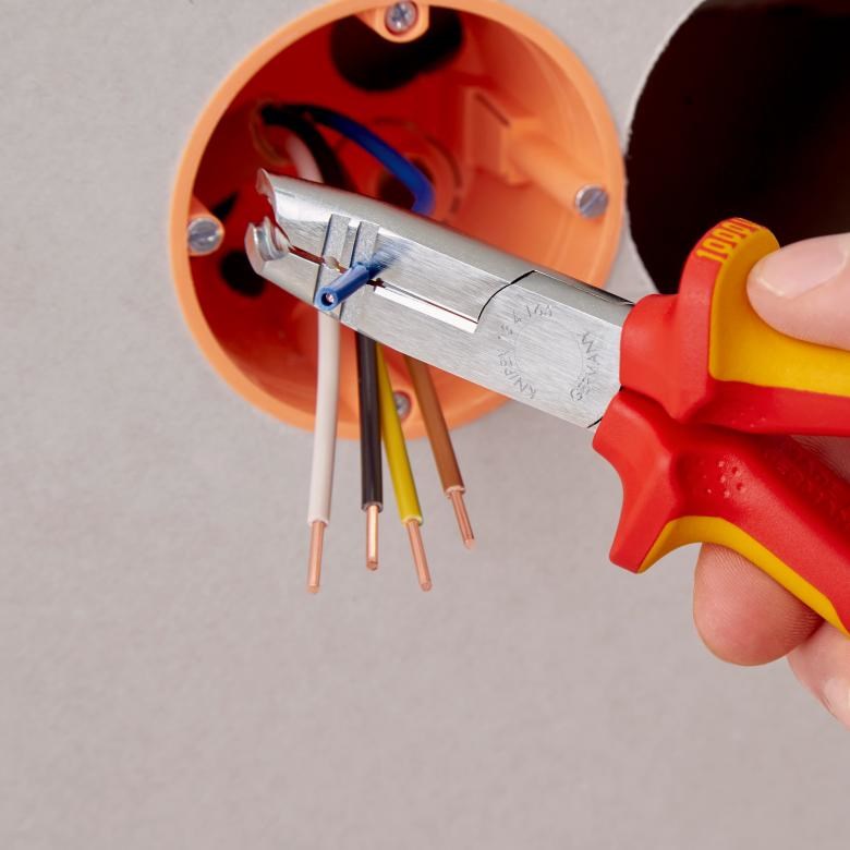 Knipex 13 46 165 Cable Stripper Red Yellow