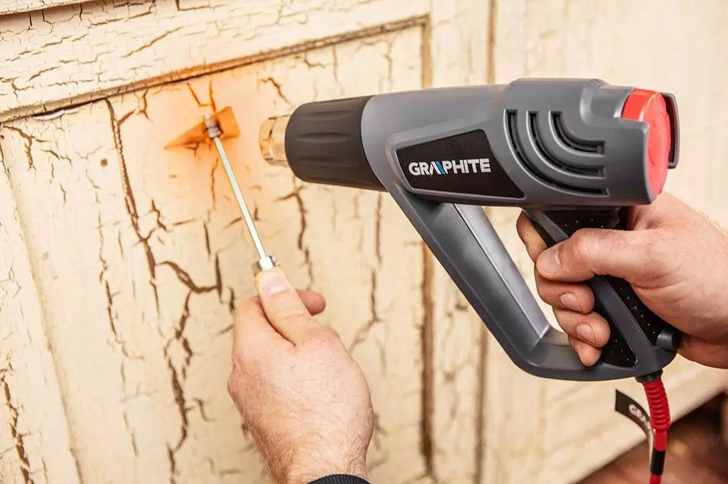 GRAPHITE Heat Gun 2000W 34500 g 320 mm x 320 mm x 320 mm Model 59G524
