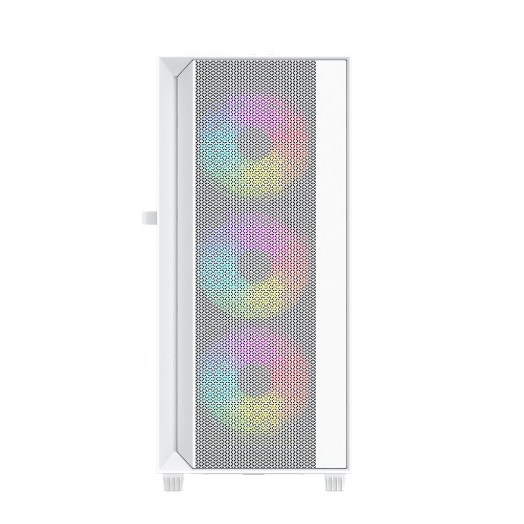 Gembird Fornax 4000W ARGB gaming ATX computer case  Midi Tower  backlight  White