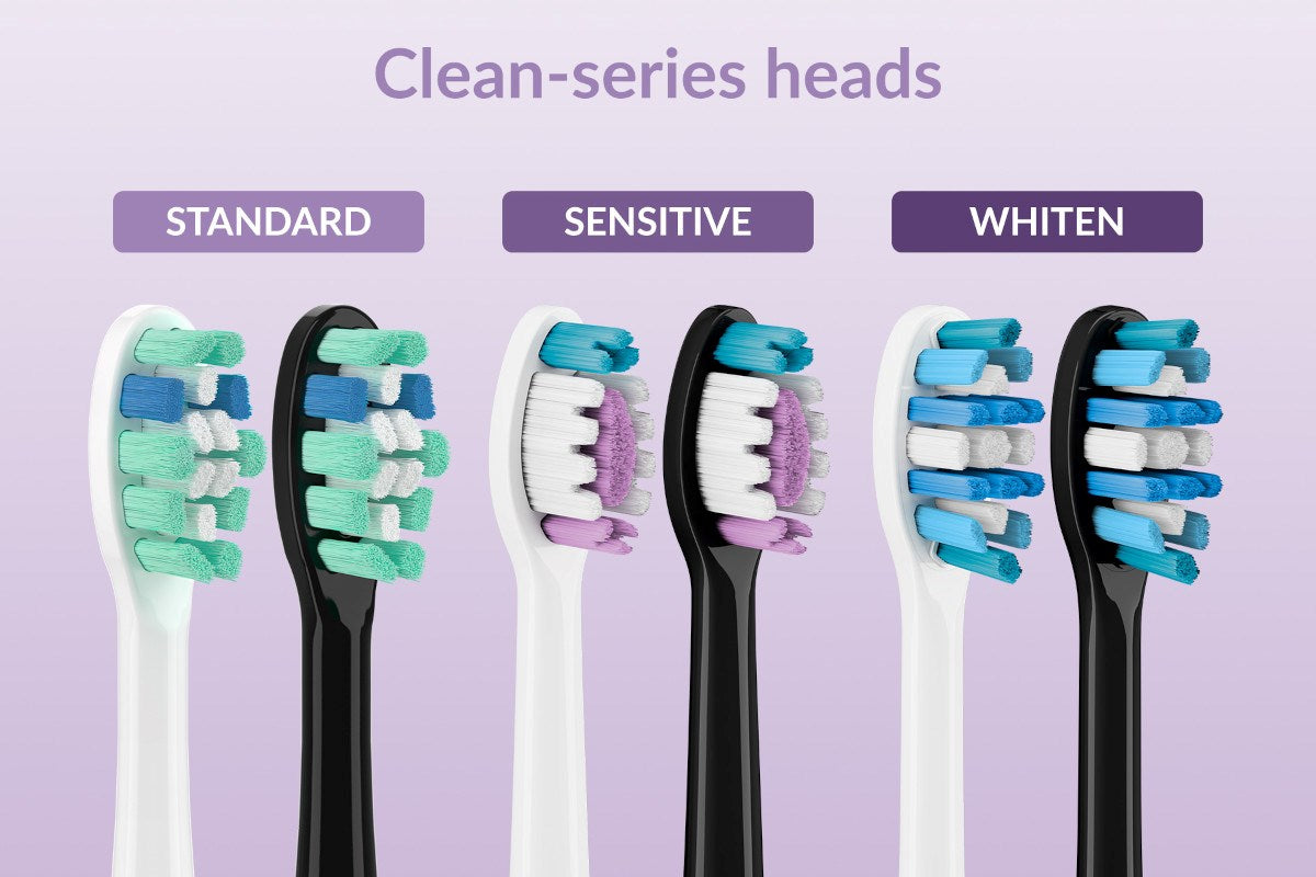 truelife SonicBrush Clean70 UV Sonic Toothbrush Black - 2 Heads