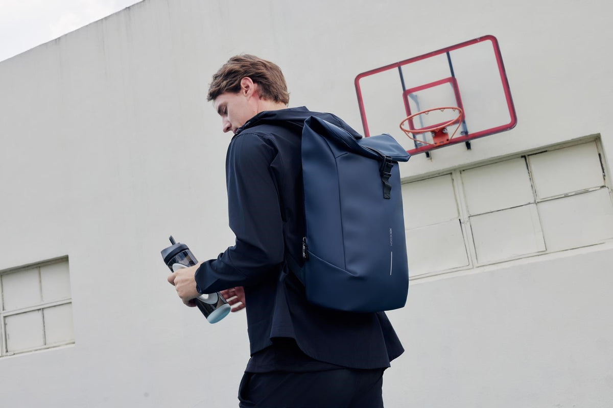 XD Design Backpack Urban Flap-Top Navy P/N: P706.2625
