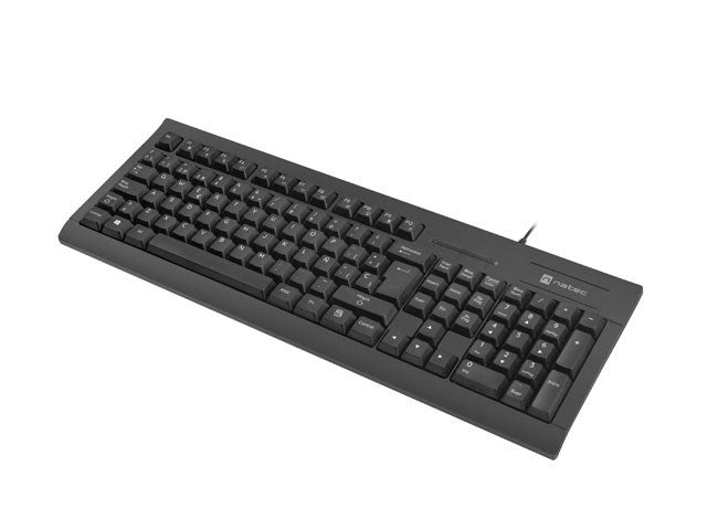 NATEC Keyboard Moray Spanish Layout Ergonomic Design USB NKL-2052