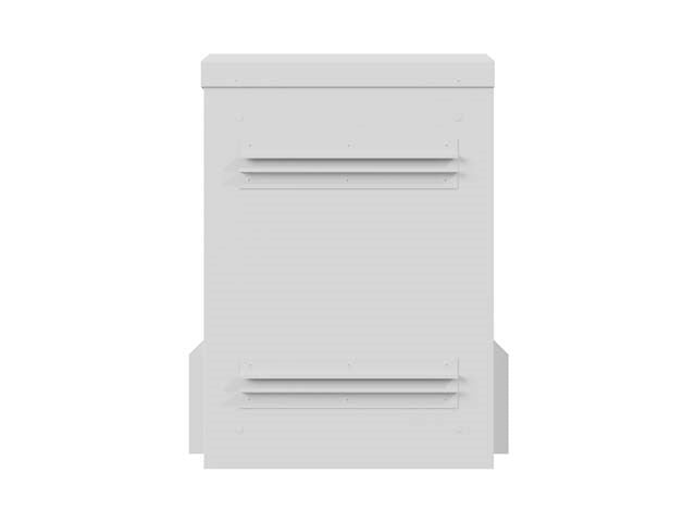Lanberg Wall Mounted Rack Cabinet 3U Grey IP55 WAH1-3450-00S