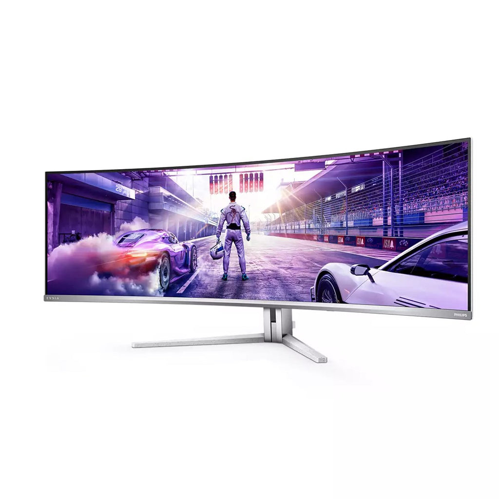 Philips Evnia 8000 49M2C8900/00 Monitor 48.9" 5120x1440 Dual QHD QD-OLED White