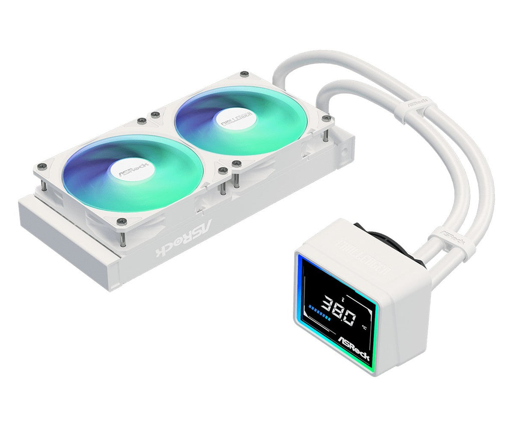 Smart Digital Display with ARGB Lighting - Real-time CPU Temp, Frequency, Fan Speed 3-Zoll-Digitaldisplay