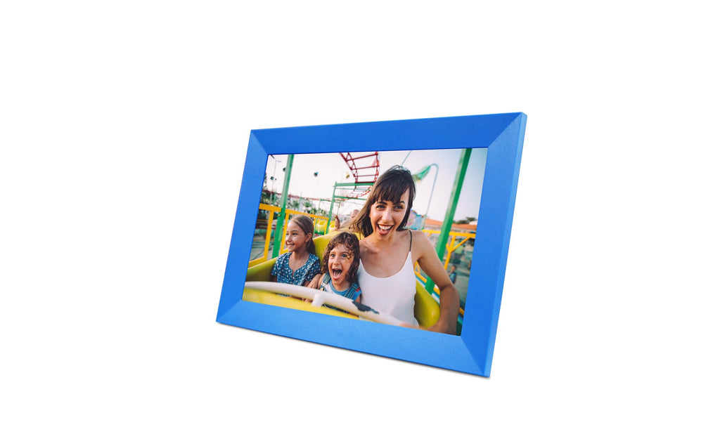 Denver PFF-1023BU Digital Photo Frame Blue 10.1" Touchscreen Wi-Fi 1280x800