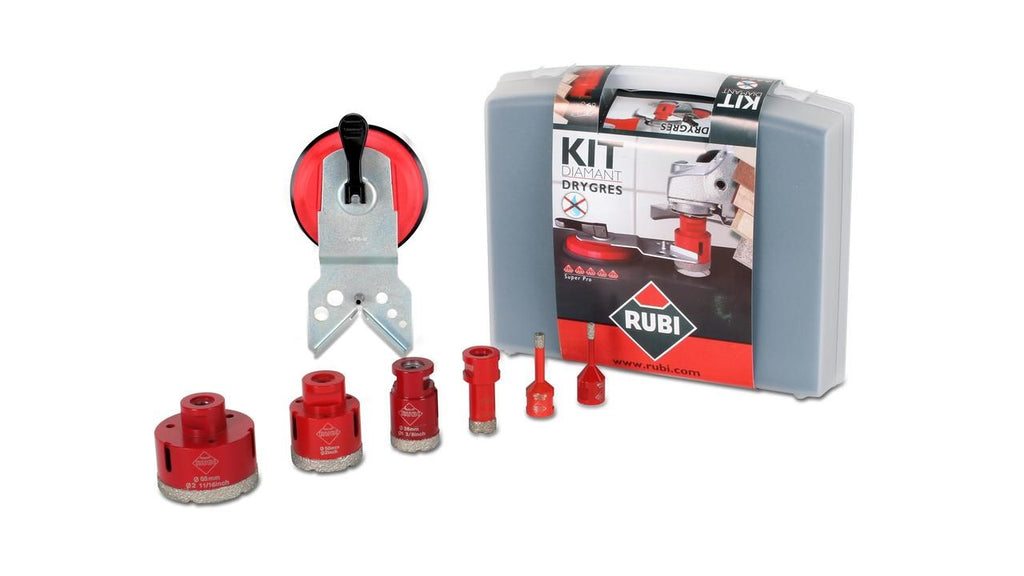 RUBI Drill Bit Set 6 Pieces for Marble, Granite, Ceramic 50996