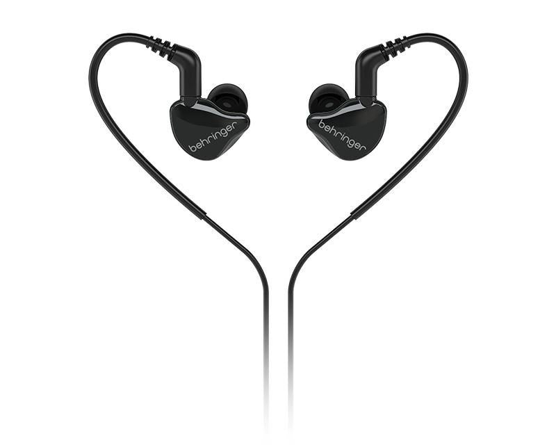 Behringer MO240-CK PRO Earbuds Wired Studio Headphones/ Black