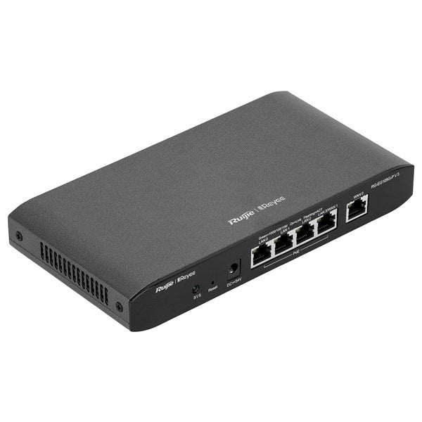 Ruijie Networks RG-EG105G-P-V3 wired router Gigabit Ethernet Black