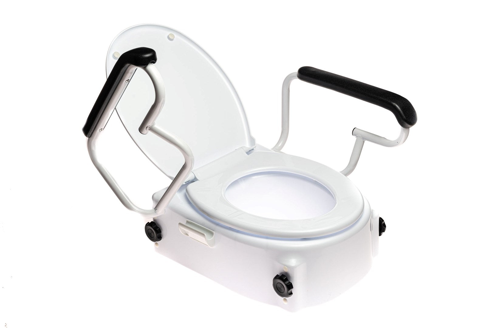 Toilet Seat with Lid and Armrests AT51204