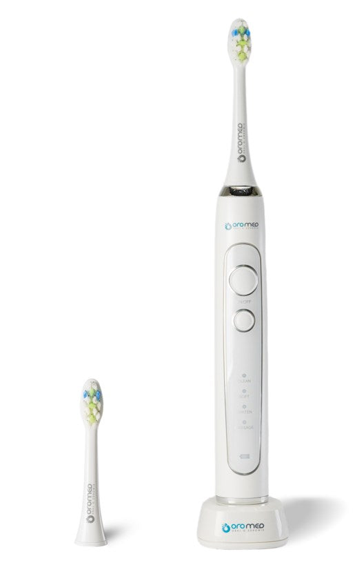 OROMED Sonic Toothbrush GOLD-SONIC NEXT WHITE 4 Modes