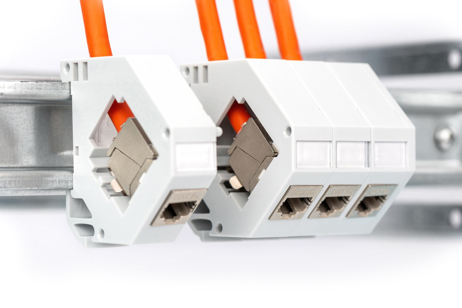 DIGITUS Cat.7 Installation Cable S/FTP B2ca AWG 23/1 LSOH 100 m Orange