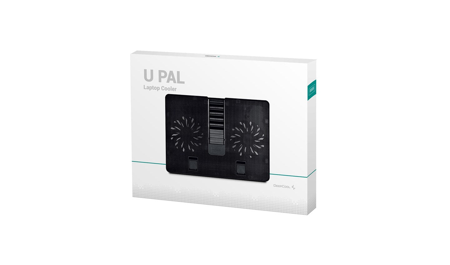 DeepCool U PAL - 15.6" Notebook Cooling Pad - Black