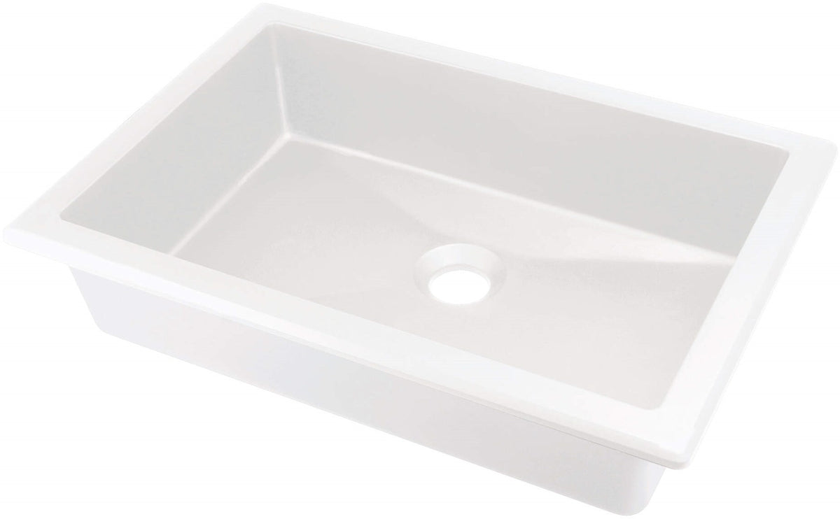Deante Granite Undercounter Washbasin 500x400 mm Alabaster