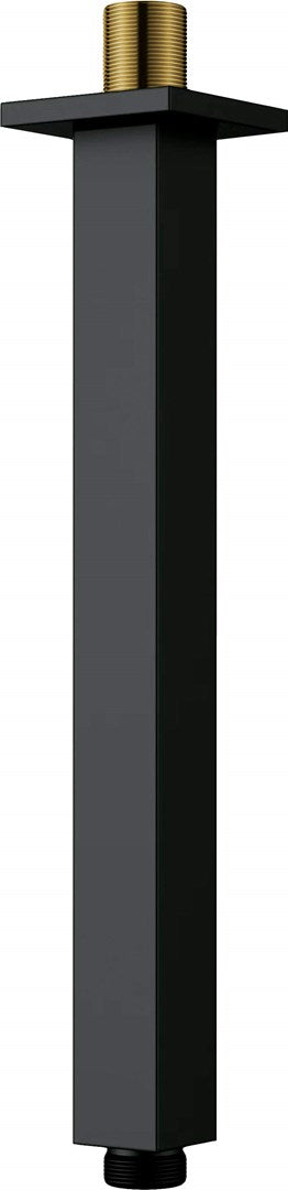 Deante Ceiling Shower Arm - 250 mm - Matt Black - NACN48K