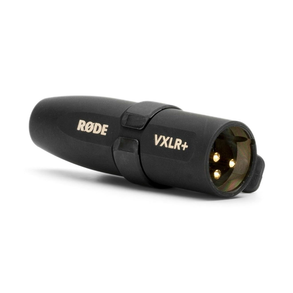 RODE Mini-Jack to XLR Adapter, Professional Grade, 12-48V Input - VXLR+