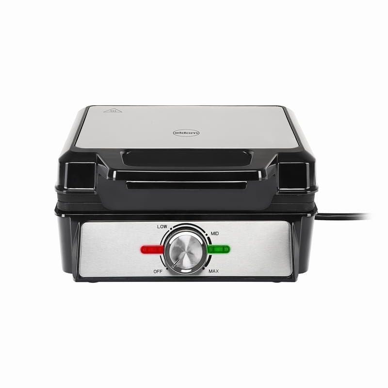 ELDOM Waffle Iron 1600 W Black | Model WA1600