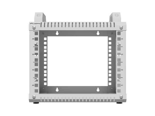 Lanberg Open Rack 10" 4U 280x300 mm Grey OR10-2304-S