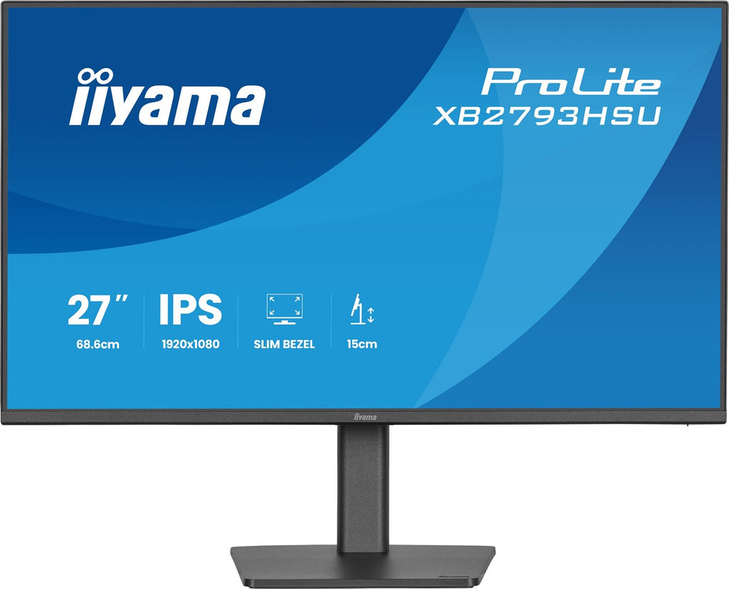 IIYAMA ProLite XB2793HSU-B1 27" Full HD Monitor 1920x1080 120Hz IPS Black