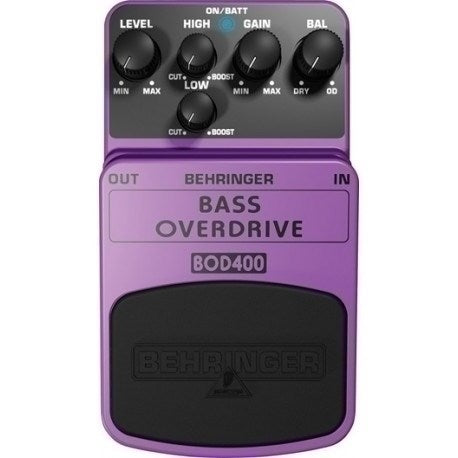 Behringer Bass Effect Pedal 440 g 160 mm x 90 mm x 65 mm 000-59300-00010