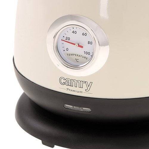 CAMRY CR 1344C Cream Electric Kettle 1.7 L