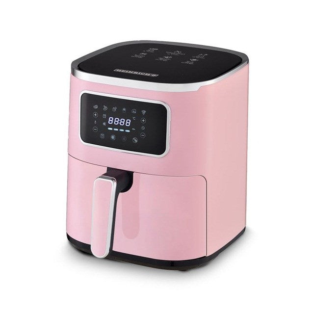 Heinrich's Hot Air Fryer 5.0 L 1450W Pink HFR 8216