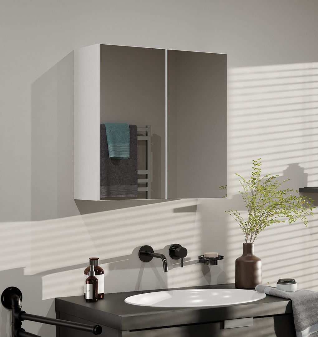 Topeshop POLA 2DL BIEL bathroom storage cabinet White